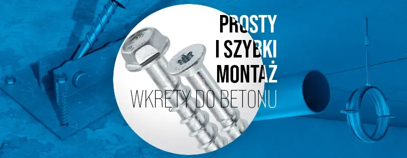 wkręty i do betonu nowość TE-CH.pl