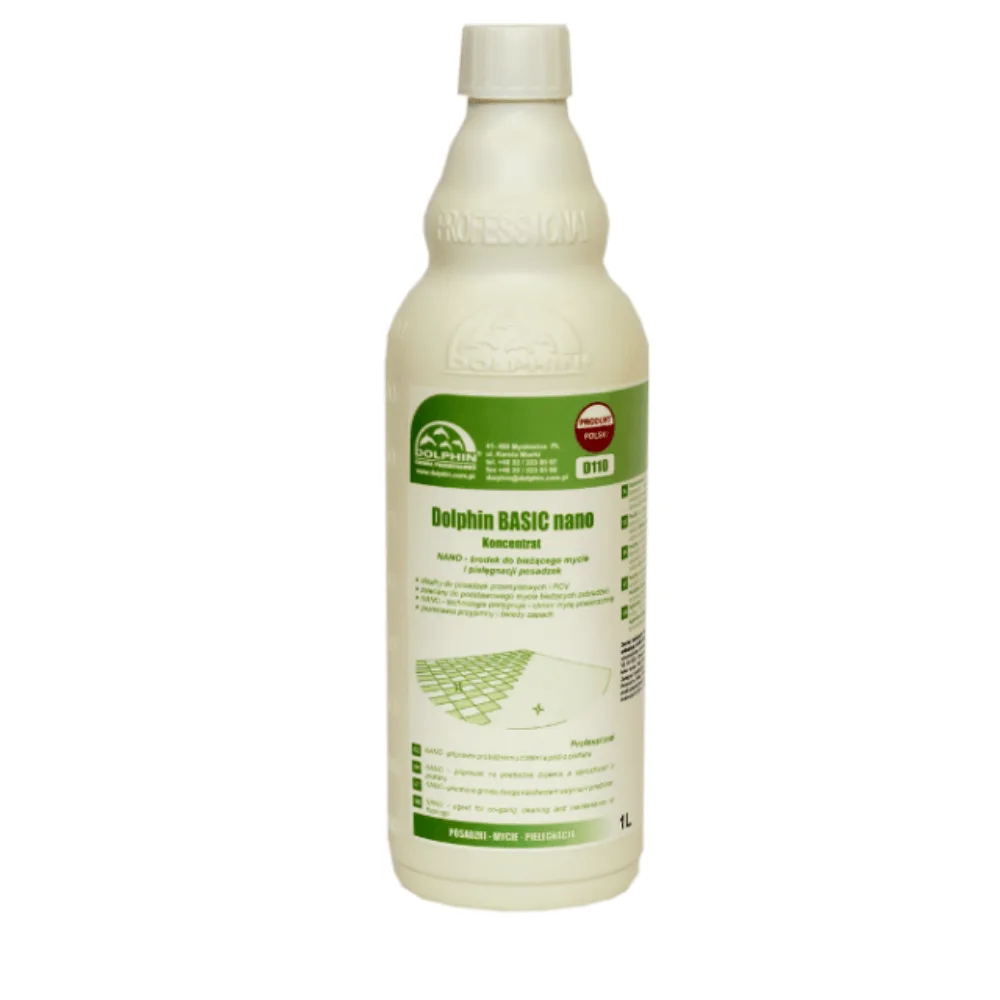 Dolphin BASIC nano koncentrat DOLPHIN posadzki 1L zapach pomarańczy