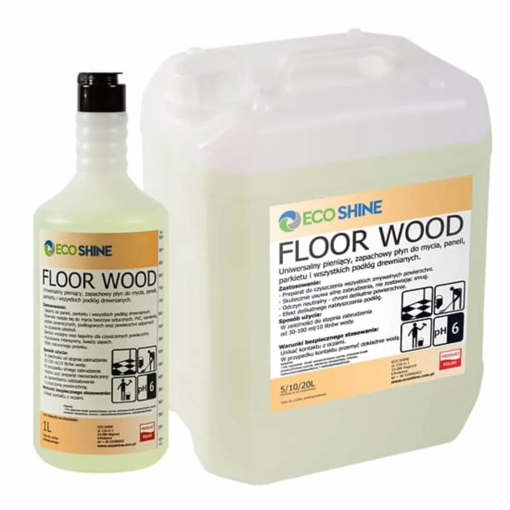 FLOOR WOOD zapachowy płyn z woskiem do podłóg 1L