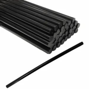 Klej do pistoletu na gorąco czarny 11mm 1kg 35szt