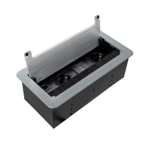 INBOX srebrny 2x gniazdo FR, 2xUSB, 1xRJ45, 1xHDMI - obrazek 9
