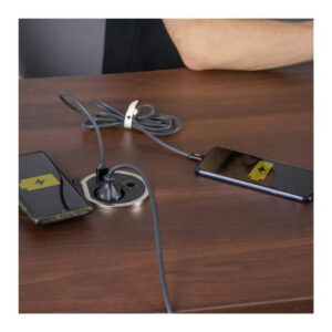 SAMBO BOX, czarny, 1 x gniazdo FR, 1 x USB typ A, - obrazek 4