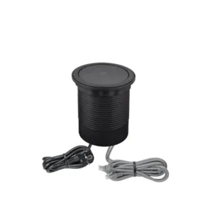 MULTI BOX, czarny, 4 x gniazdo SCHUKO, 2 x USB typ - obrazek 2