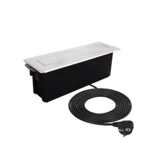 HOP BOX stal drapana 3 x gniazdo FR, 2 x USB typ A - obrazek 7