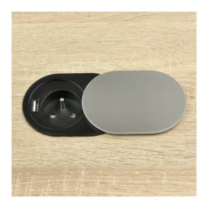 SLIDE BOX, 1x gniazdo z bolcem 1xUSB - obrazek 5