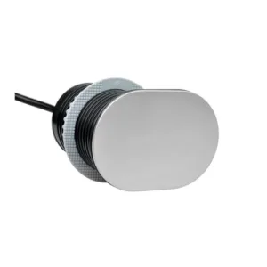 SLIDE BOX, 1xSchuko 1xUSB stainless steel cap - obrazek 2