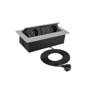 BORNBOX stal drapana, 1 x gniazdo FR 16A, 2 x gnia