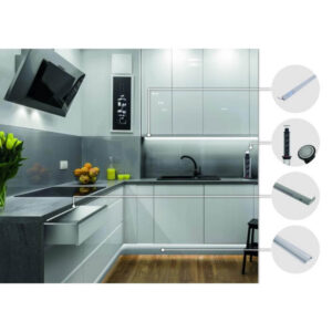 LIFT BOX aluminium fi60mm, 3x gniazdo z bolcem, pr - obrazek 4