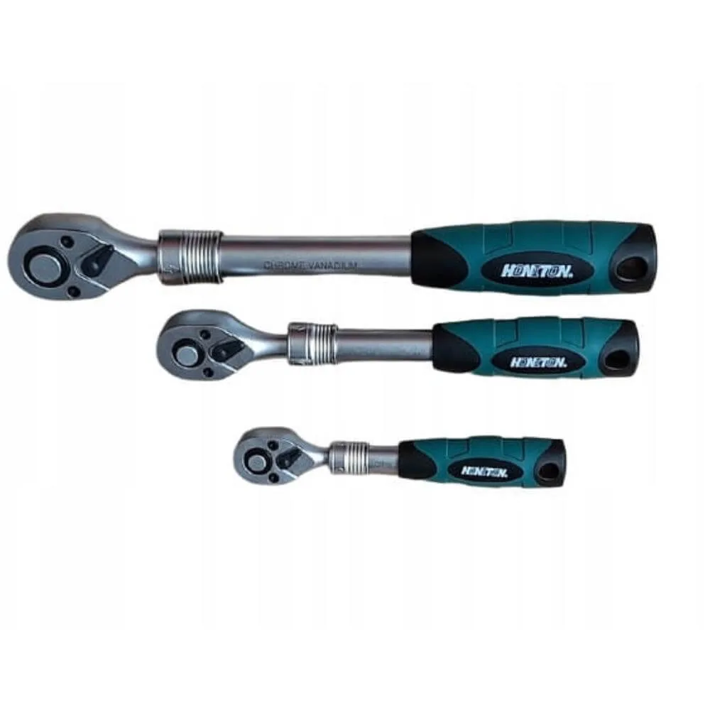 ZESTAW NARZĘDZI 155 ELEM. 1/4" 3/8" 1/2"