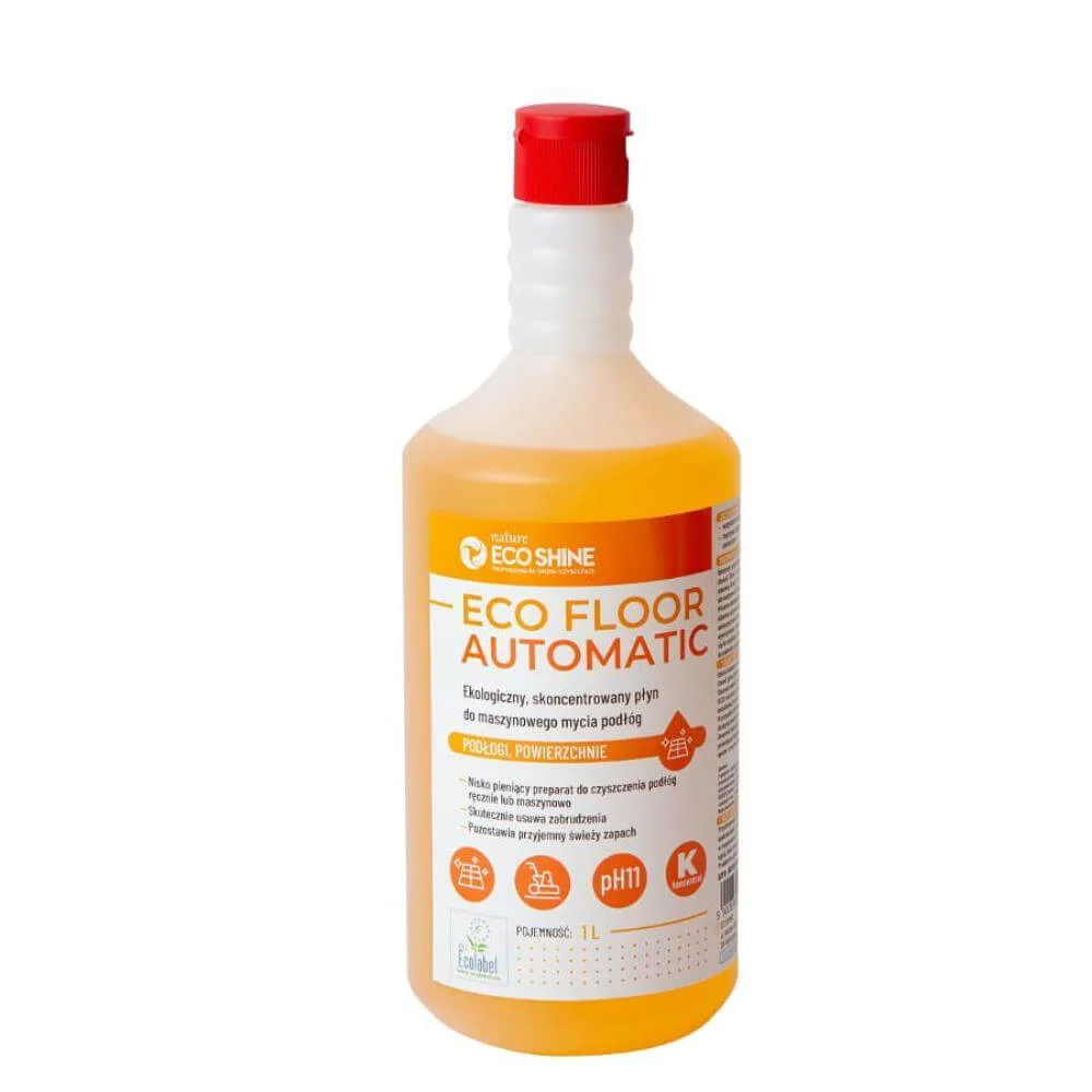 ECO FLOOR AUTOMATIC 1L Ekologiczny płyn do maszynowego mycia podłóg (EU ECOLABEL)