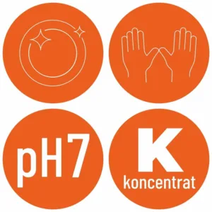 ECO DISH CLEANER 1L Ekologiczny koncentrat płynu do mycia naczyń (EU ECOLABEL) - obrazek 2