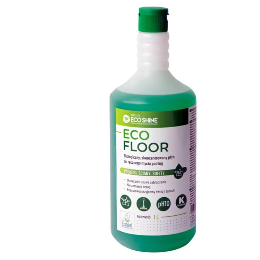 ECO FLOOR 1L Ekologiczny, skoncentrowany płyn do ręcznego mycia podłóg (EU ECOLABEL)