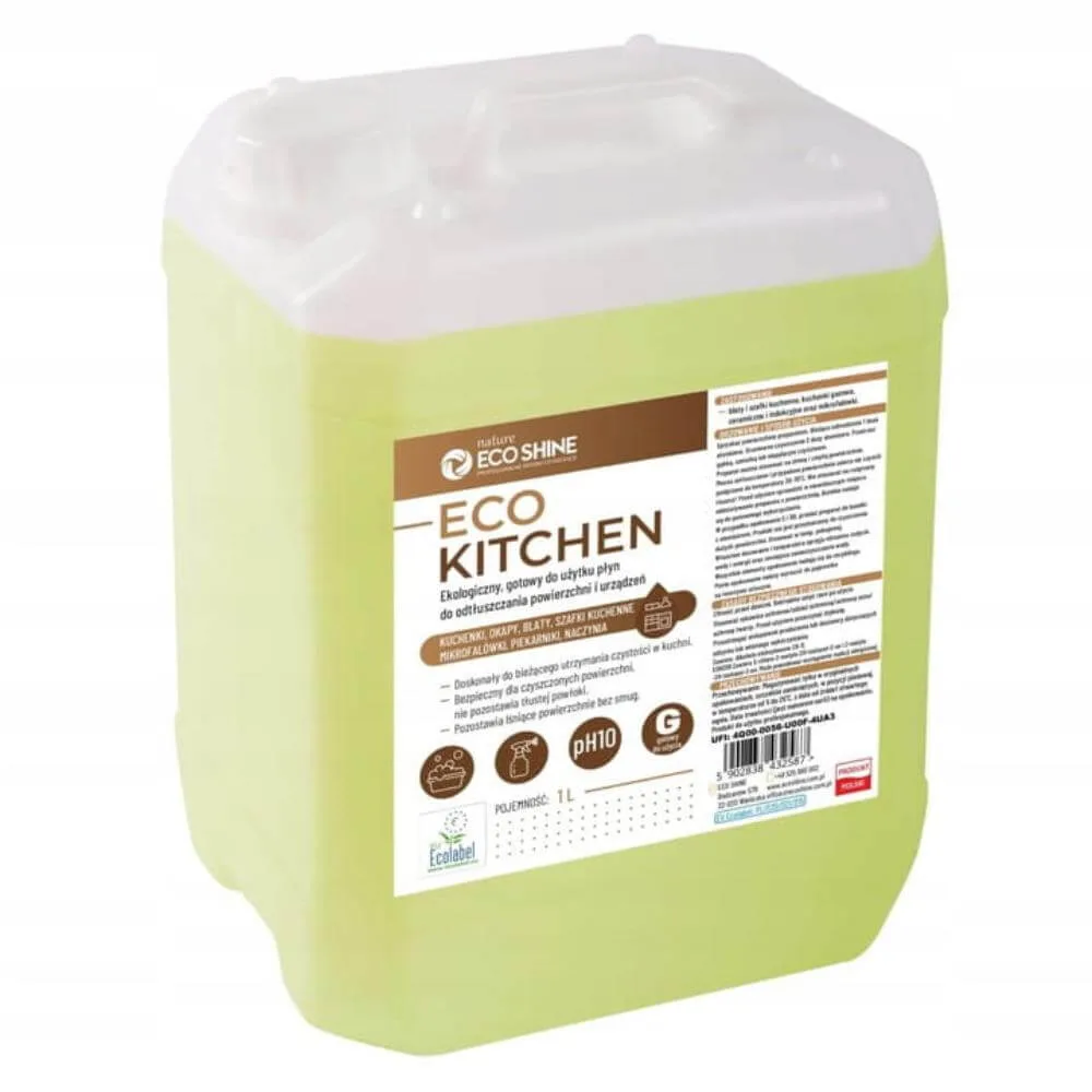 ECO KITCHEN 5L Ekologiczny płyn do odtłuszczania (EU ECOLABEL)