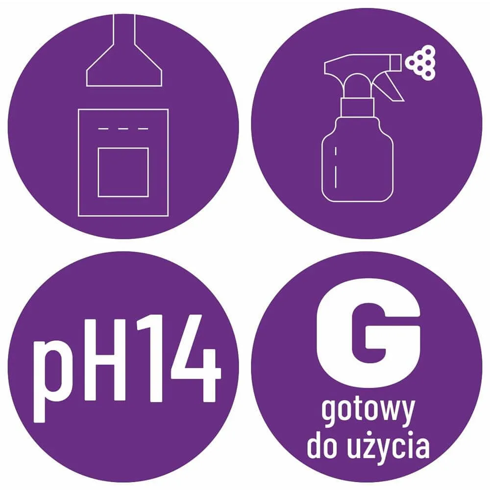 Ekologiczna pianka do czyszczenia piekarników, pieców, grillów (EU ECOLABEL) ECO OVEN 5L