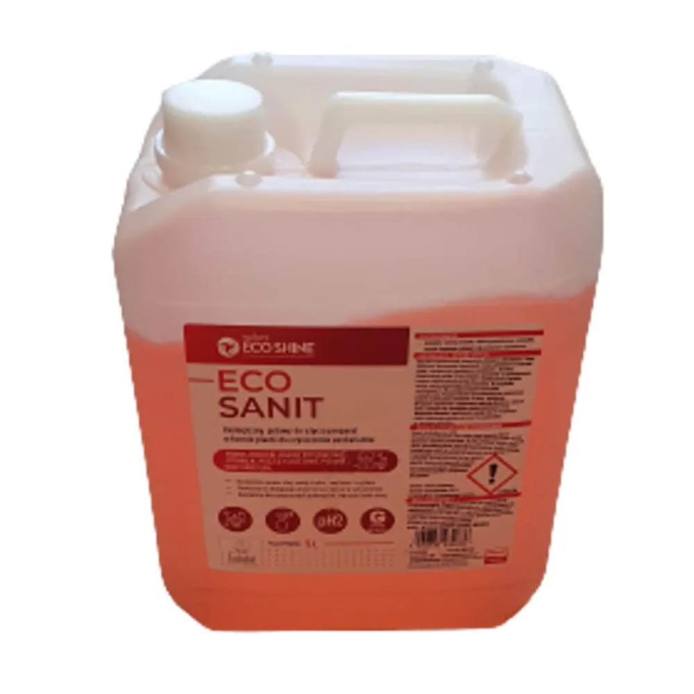 ECO SANIT 5L Ekologiczna pianka do czyszczenia sanitariatów (EU ECOLABEL)