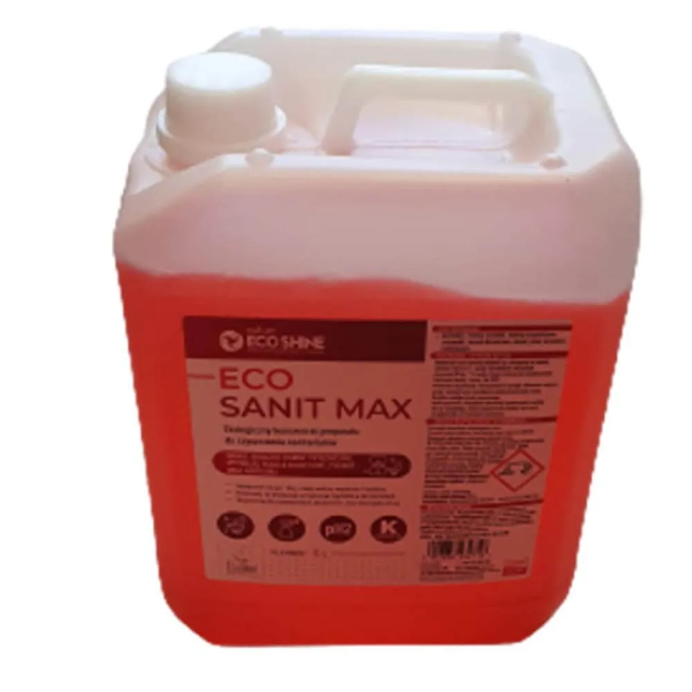 ECO SANIT MAX 5L Ekologiczny koncentrat do czyszczenia sanitariatów (EU ECOLABEL)
