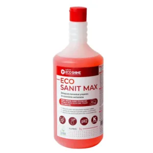 ECO SANIT MAX 1L Ekologiczny koncentrat do czyszczenia sanitariatów (EU ECOLABEL)