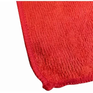 Ścierka mikrofibra 30x30cm220g EE 1szt czerwona - obrazek 2