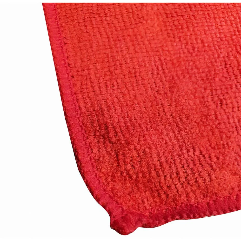 Ścierka mikrofibra 30x30cm220g EE 1szt czerwona
