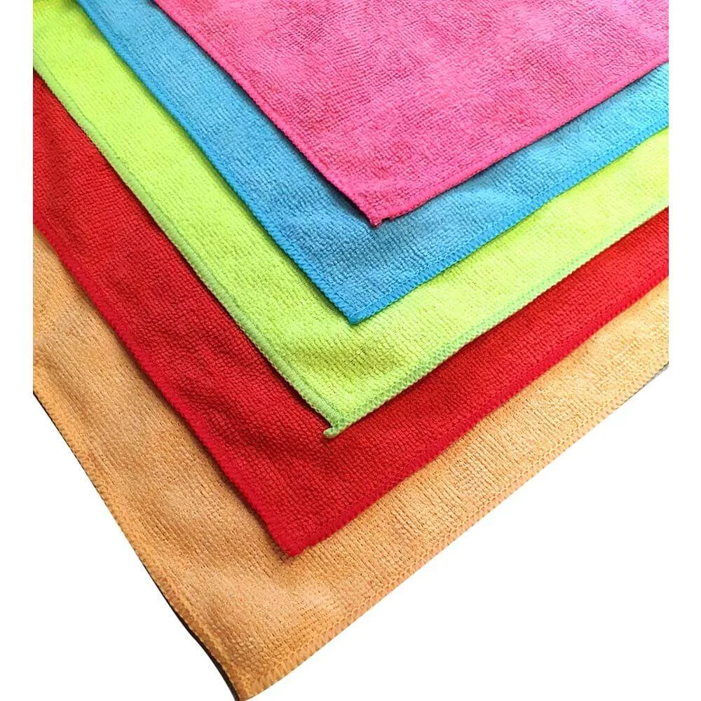 Ścierka mikrofibra 30x30cm220g EE 5szt 5x kolor