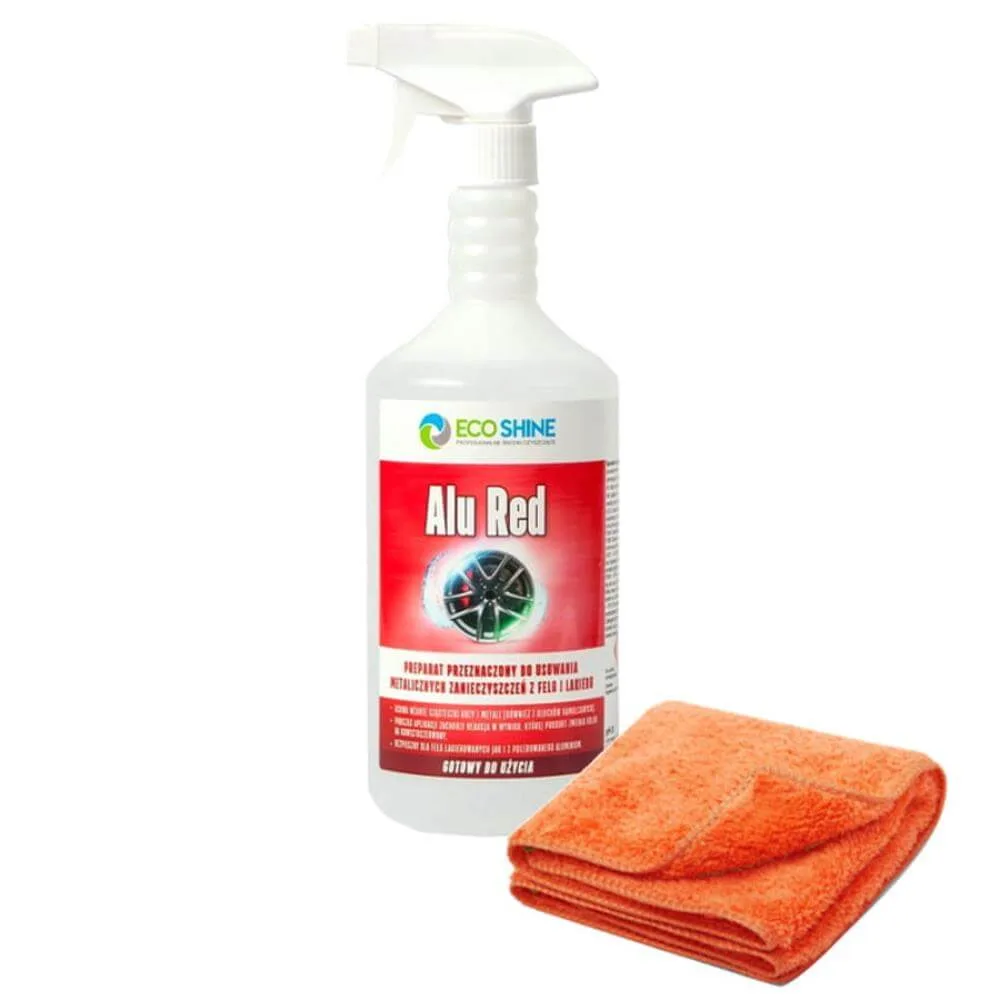 ALU RED 1l butelka TE-CH + mikrofaza 30x30