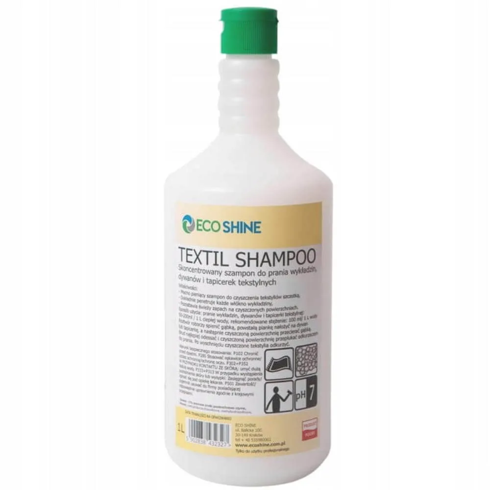 TEXTIL SHAMPOO 1L butelka TE-CH + mikrofaza 30x30