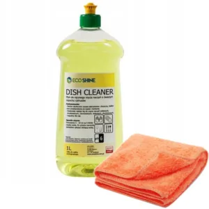 DISH CLEANER 1L butelka TE-CH + mikrofaza 30x30