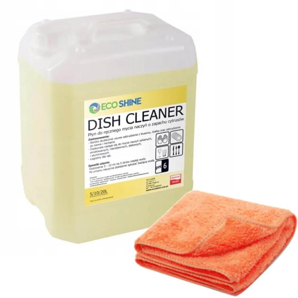 DISH CLEANER 5L kanister TE-CH + mikrofaza 30x30