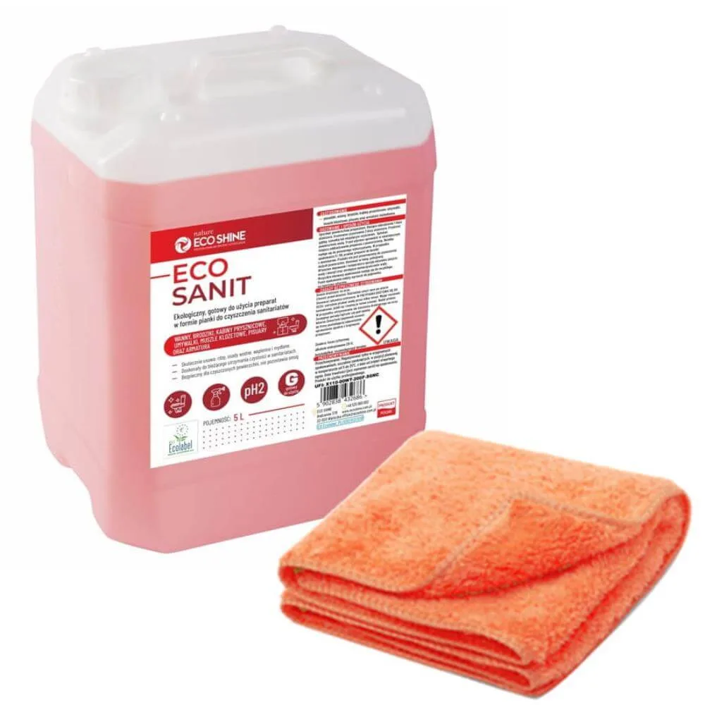 ECO SANIT 5L TE-CH + mikrofaza 30x30