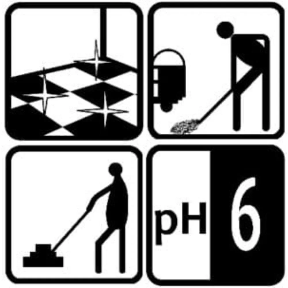 FLOOR CARE 1L butelka TE-CH + mikrofaza 30x30