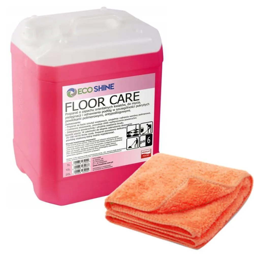 FLOOR CARE 5L kanister TE-CH + mikrofaza 30x30