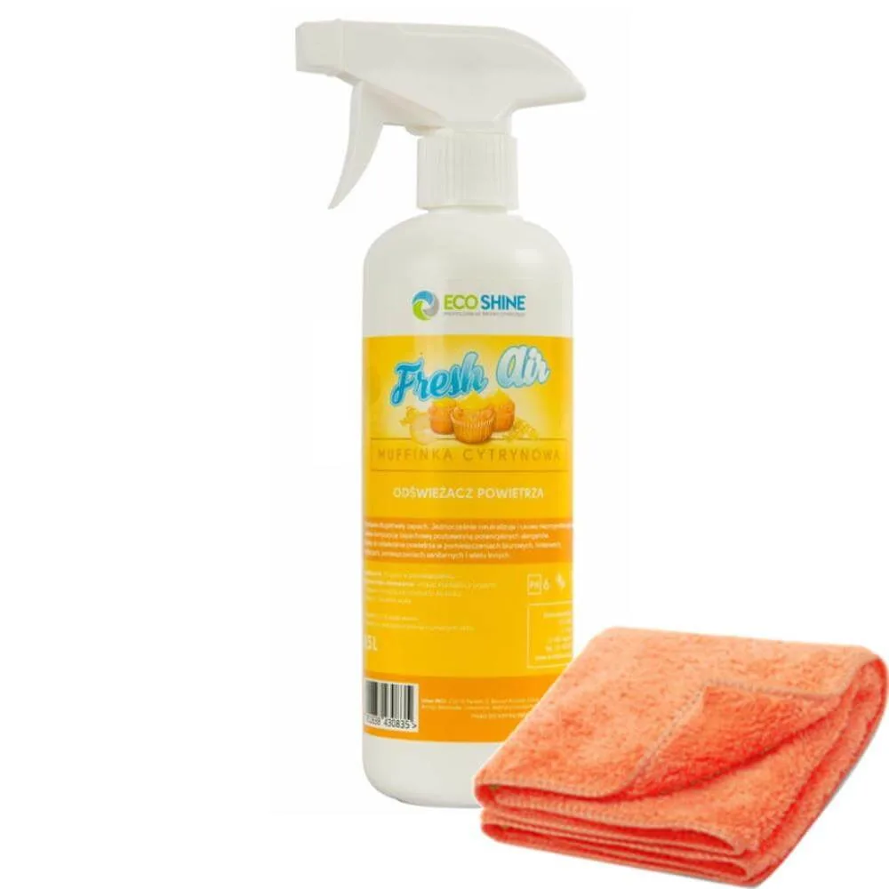 FRESH AIR 500ml muffinka cytrynowa TE-CH + mikrof