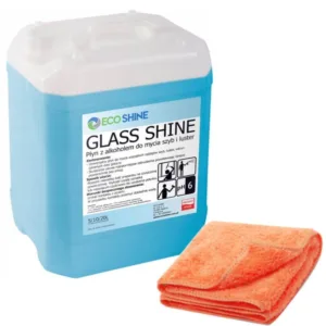 GLASS SHINE 5L kanister TE-CH + mikrofaza 30x30