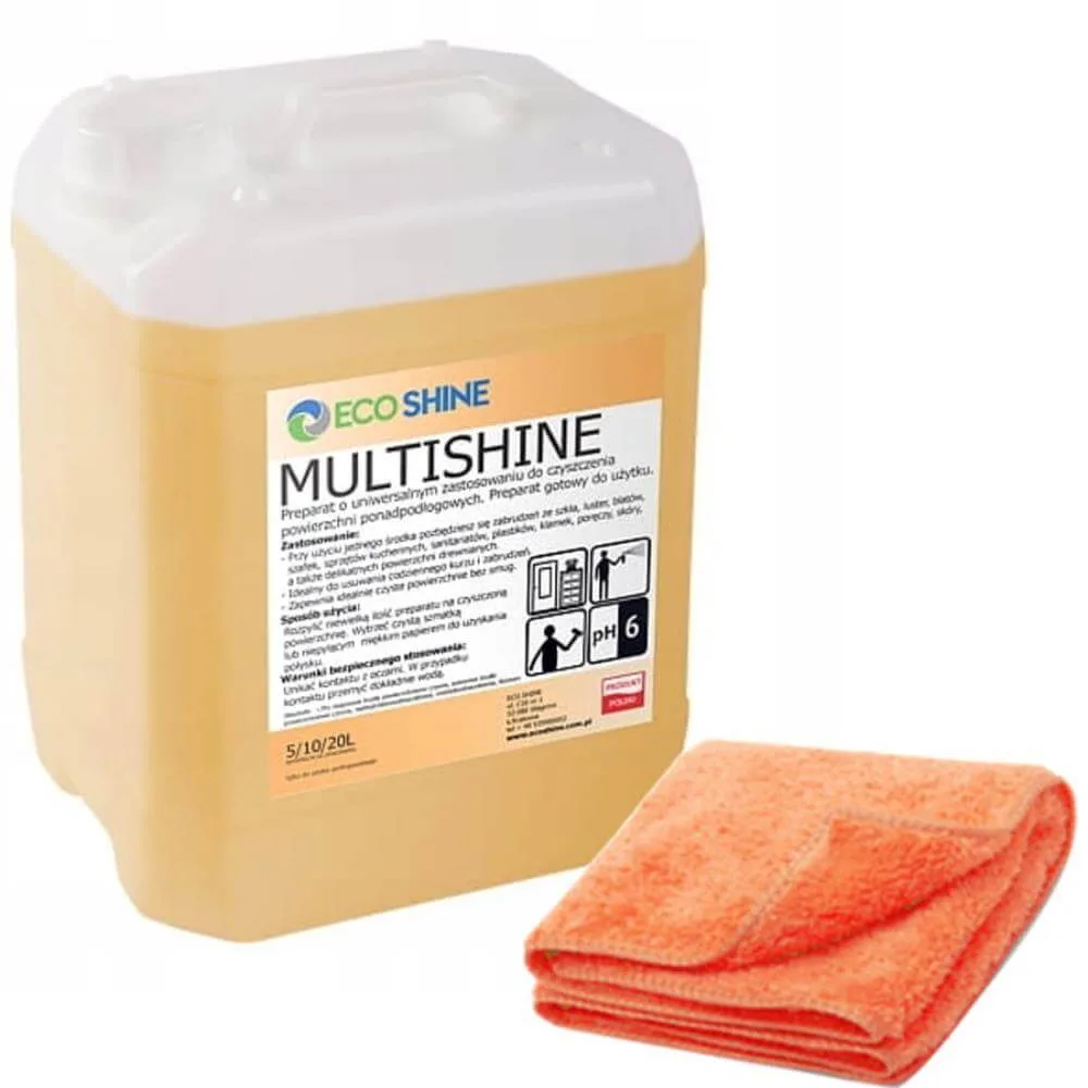 MULTISHINE 5L kanister TE-CH + mikrofaza 30x30