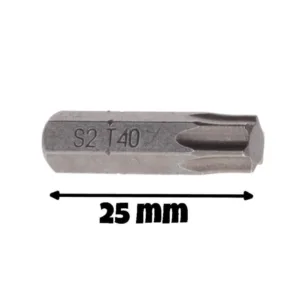 BIT TX 40/025 TX40 25mm 1szt stal S2 - obrazek 3