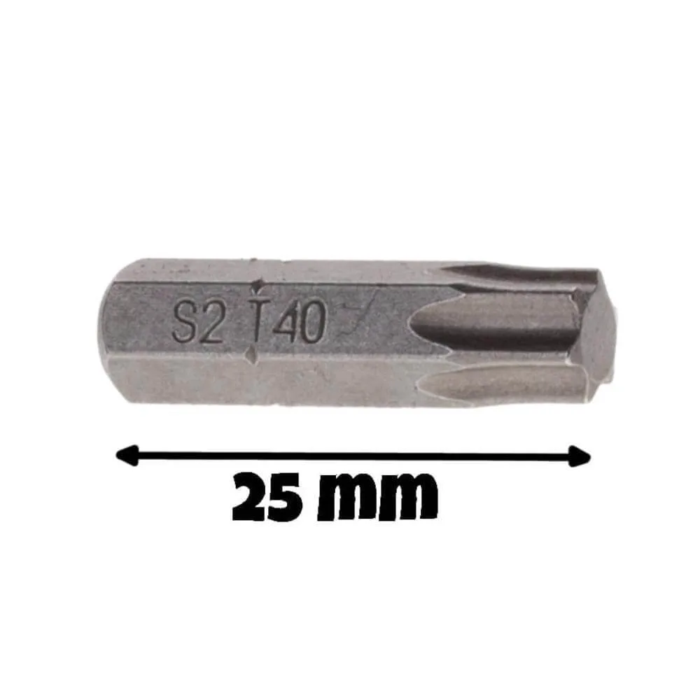 BIT TX 40/025 TX40 25mm 1szt stal S2