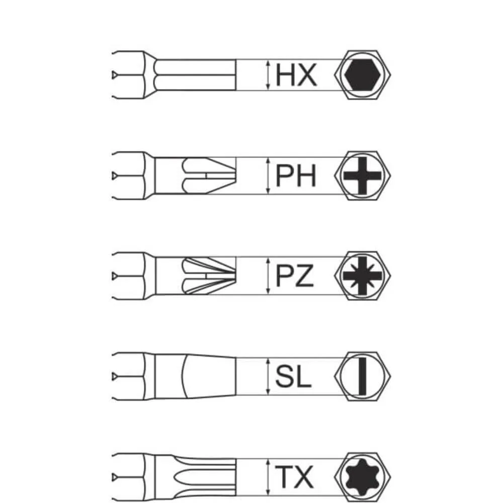 ARVEX bit SW 08MM-5/16'' 100szt