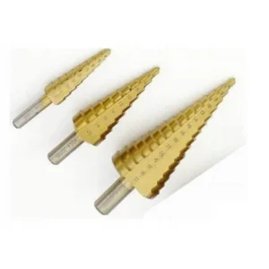 WIERTŁA STOŻKOWE DO METALU 4-12 4-20 4-32MM 3 EL