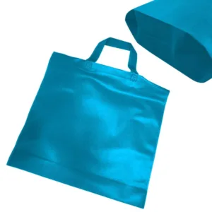 200szt Torba włókninowa siatka na zakupy 40x38x10 turkusowa - obrazek 2