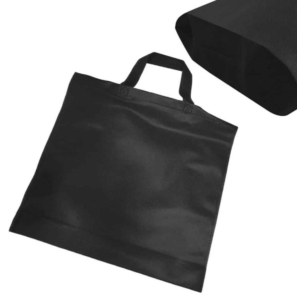 20szt Torba włókninowa siatka na zakupy 40x38x10 czarna