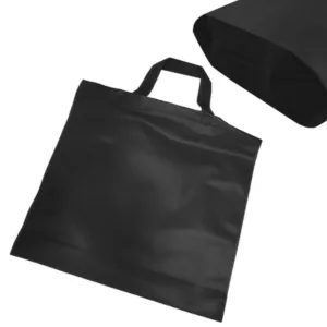 200szt Torba włókninowa siatka na zakupy 40x38x10 czarna - obrazek 2