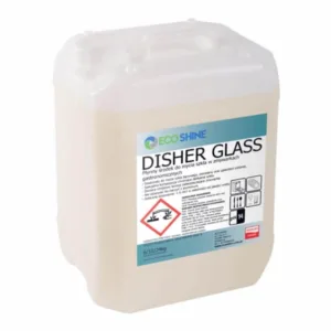DISHER GLASS płyn do zmywarki do mycia szkła 5L / 6kg - obrazek 2
