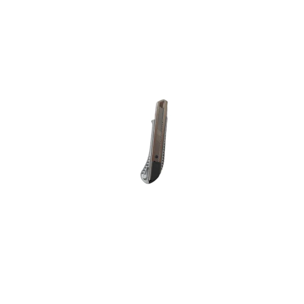 ALUMINIOWY NÓŻ DO TAPET METALOWY 18mm z łamanym ostrzem