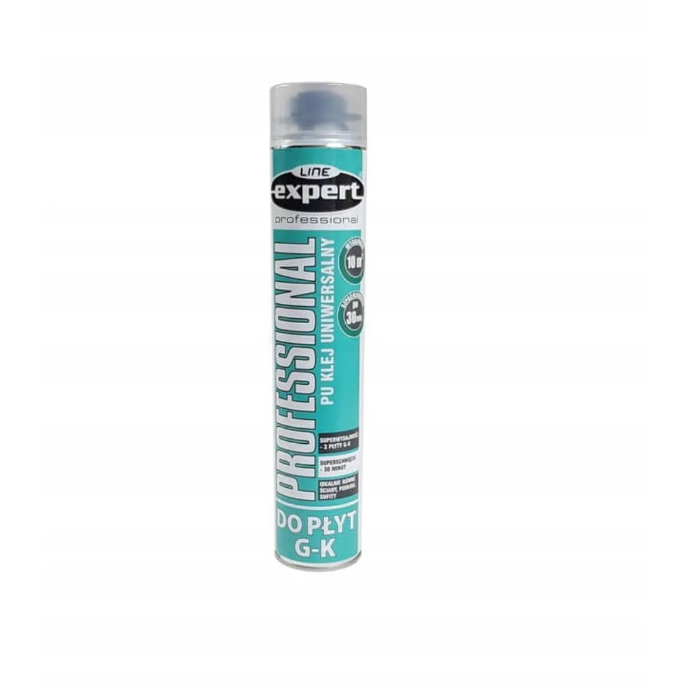 Pianoklej do płyk GK - regipsów EXPERT LINE pistoletowa letnia 750ml