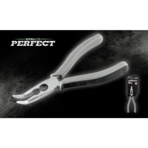 67055 Szczypce wydłużone, wygięte 200mm STALCO PERFECT