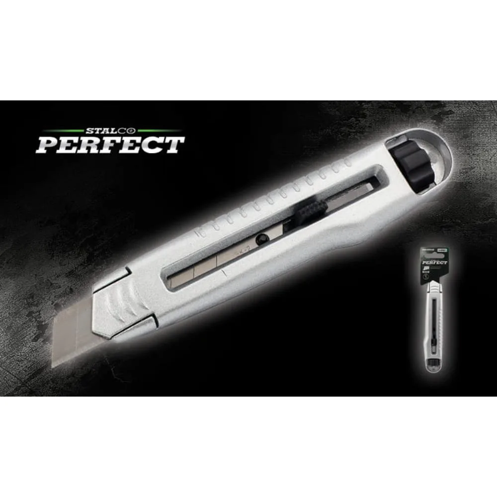 67421 NÓŻ Z OSTRZEM ŁAMANYM 18mm STALCO PERFECT