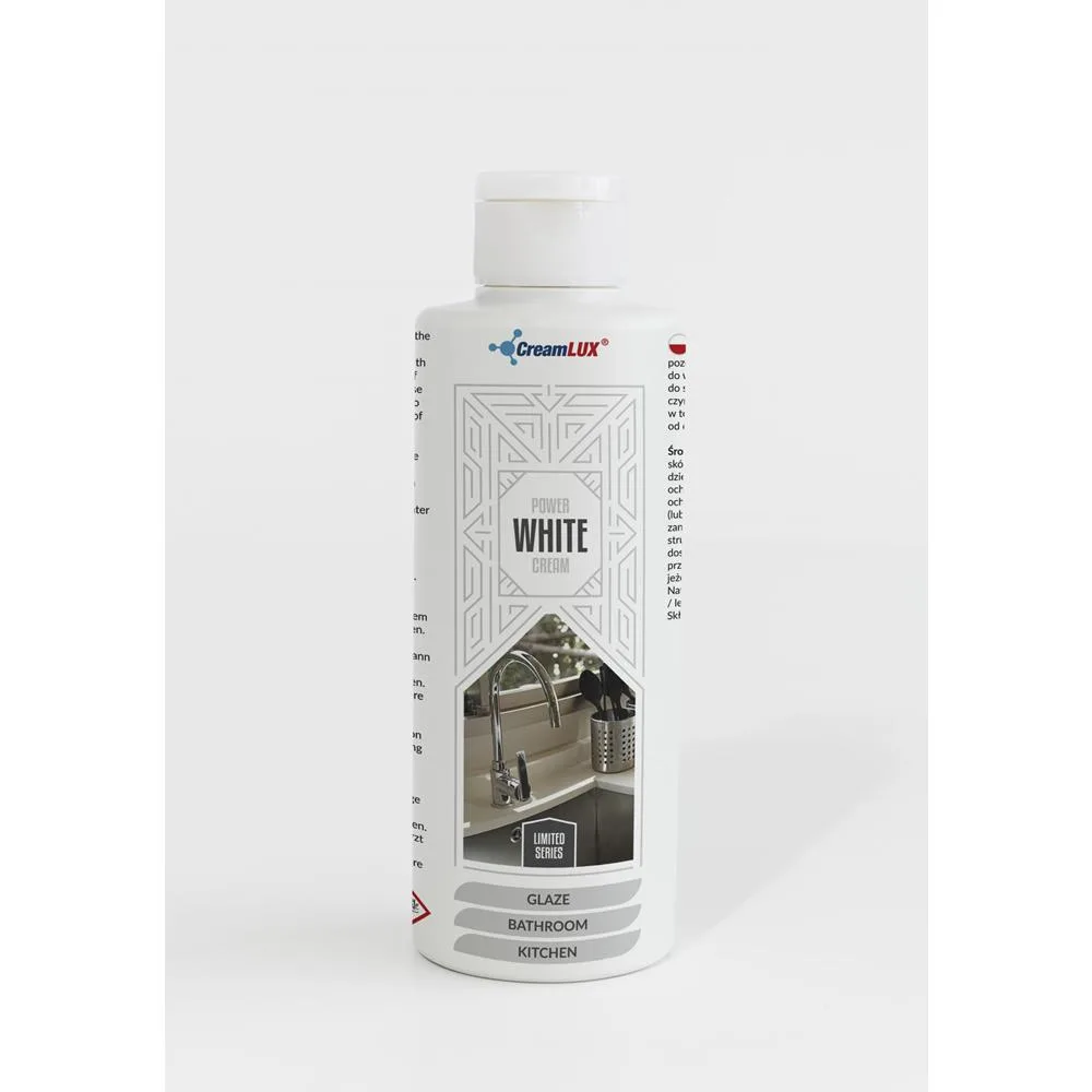CREAMLUX krem czyszczący do kuchni POWER WHITE 200ml