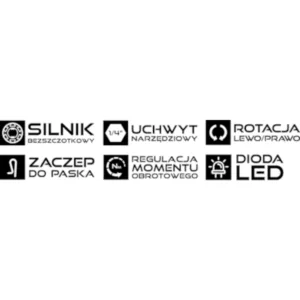 97341 ZAKRĘTARKA UDAROWA AKUMULATOROWA ISS20-300BL STALCO S-VOLT - obrazek 4