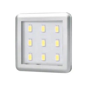 SQUARE 3 oprawa LED, 2,5W 12VDC 9pkt, CIEPŁA kwadr