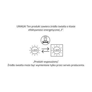 ZESTAW SQUARE3 - 3 PKT BIAŁY ZIMNE Z ZASILACZEM 6P - obrazek 4